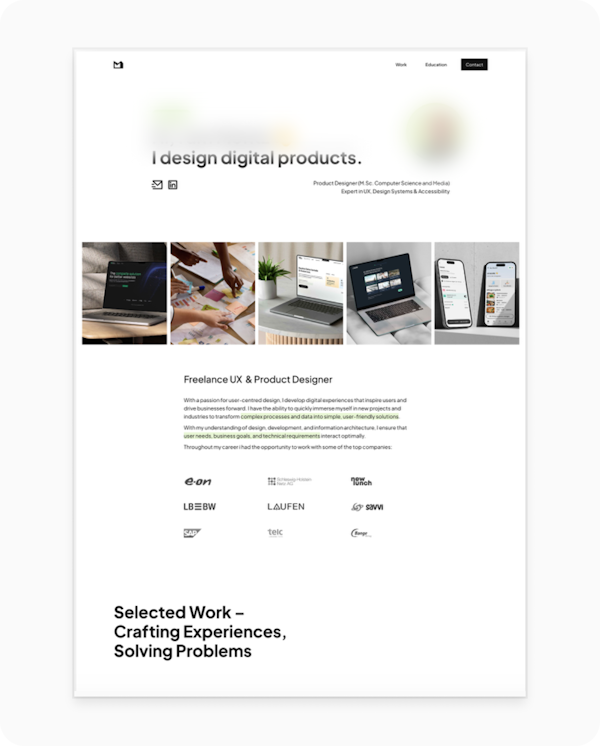 Design Portfolio Preview